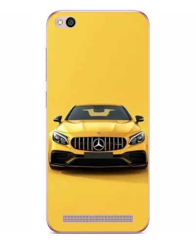 Чехол для Xiaomi Redmi 5A с картинкой «Желтый Mercedes GT»
