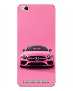 Чехол для Xiaomi Redmi 5A с картинкой «Розовый Mercedes AMG»
