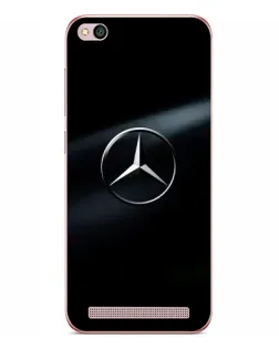 Чехол для Xiaomi Redmi 5A с картинкой «Mercedes на металле»