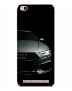 Чехол для Xiaomi Redmi 5A с картинкой «Audi — детализация кузова»