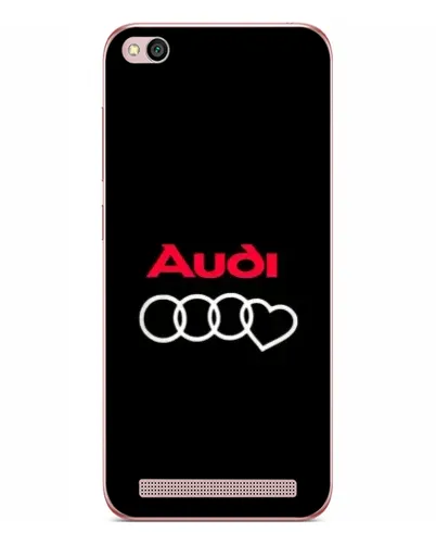 Чехол для Xiaomi Redmi 5A с картинкой «Логотип Audi Heart»