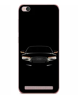 Чехол для Xiaomi Redmi 5A с картинкой «Audi — ночной контур»