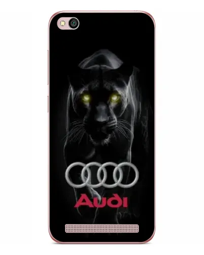 Чехол для Xiaomi Redmi 5A с картинкой «Пантера и Audi»