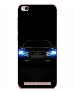 Чехол для Xiaomi Redmi 5A с картинкой «Audi в неоне»
