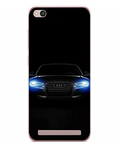 Чехол для Xiaomi Redmi 5A с картинкой «Audi в неоне»