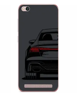 Чехол для Xiaomi Redmi 5A с картинкой «Задняя часть Audi — арт»