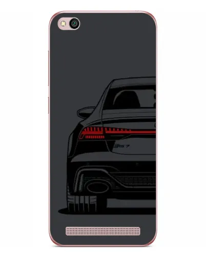 Чехол для Xiaomi Redmi 5A с картинкой «Задняя часть Audi — арт»