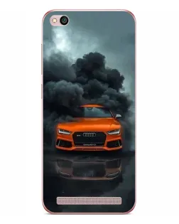 Чехол для Xiaomi Redmi 5A с картинкой «Audi в облаках дыма»