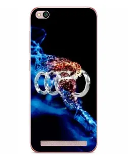 Чехол для Xiaomi Redmi 5A с картинкой «Энергия лого Audi»