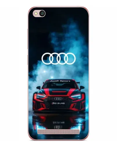 Чехол для Xiaomi Redmi 5A с картинкой «Audi Sport — неон»