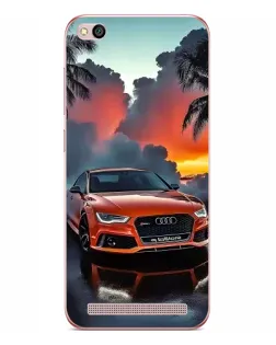Чехол для Xiaomi Redmi 5A с картинкой «Audi — закат»