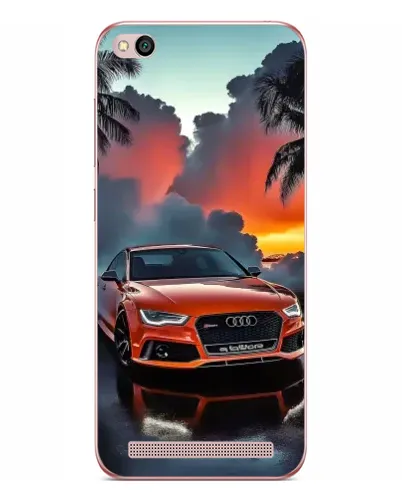 Чехол для Xiaomi Redmi 5A с картинкой «Audi — закат»