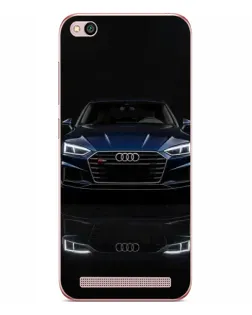 Чехол для Xiaomi Redmi 5A с картинкой «Audi — ночное отражение»