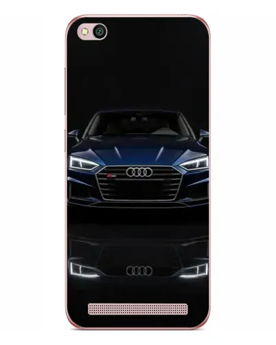 Чехол для Xiaomi Redmi 5A с картинкой «Audi — ночное отражение»
