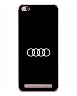 Чехол для Xiaomi Redmi 5A с картинкой «Audi White Logo»