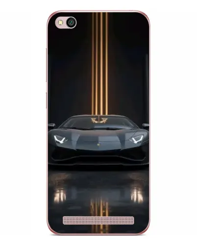 Чехол для Xiaomi Redmi 5A с картинкой «Lamborghini золотые линии» Чехол для Xiaomi Redmi 5A с картинкой «Lamborghini золотые линии»
