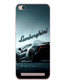 Чехол для Xiaomi Redmi 5A с картинкой «Классическая надпись Lamborghini»