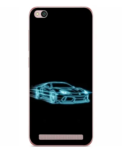 Чехол для Xiaomi Redmi 5A с картинкой «Неоновый контур Lamborghini» Чехол для Xiaomi Redmi 5A с картинкой «Неоновый контур Lamborghini»