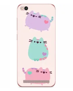 Чехол для Xiaomi Redmi 5A с картинкой «Pusheen трио» Чехол для Xiaomi Redmi 5A с картинкой «Pusheen трио»