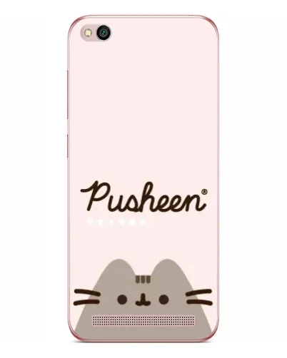 Чохол для Xiaomi Redmi 5A з картинкою «Pusheen логотип» Чохол для Xiaomi Redmi 5A з картинкою «Pusheen логотип»