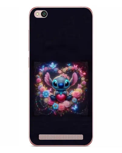 Чехол для Xiaomi Redmi 5A с картинкой «Stitch в цветах»