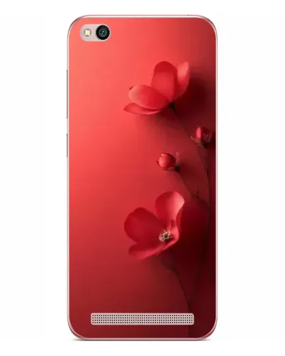 Чехол для Xiaomi Redmi 5A с картинкой «Маковые соцветия»