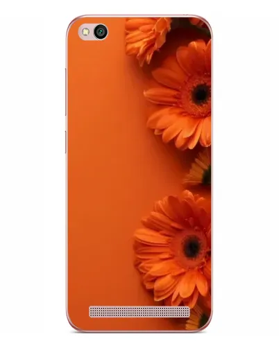 Чехол для Xiaomi Redmi 5A с картинкой «Оранжевые герберы»