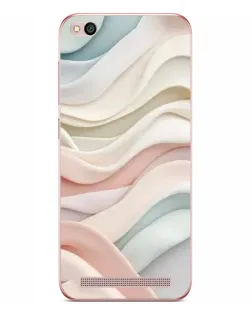 Чехол для Xiaomi Redmi 5A с картинкой «Пастельные нежные волны»
