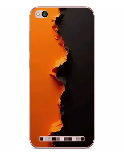 Чехол для Xiaomi Redmi 5A с картинкой «Оранжевый разлом» Чехол для Xiaomi Redmi 5A с картинкой «Оранжевый разлом»