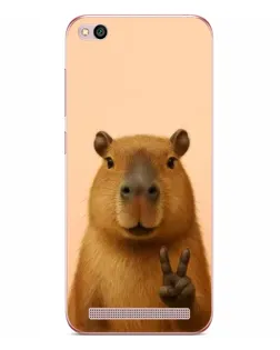 Чохол для Xiaomi Redmi 5A з картинкою «Капібара вікторія»