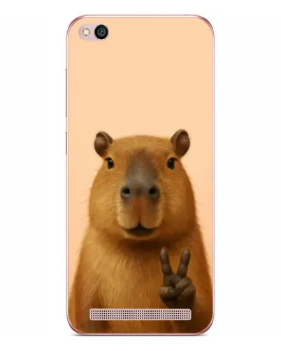 Чохол для Xiaomi Redmi 5A з картинкою «Капібара вікторія» Чохол для Xiaomi Redmi 5A з картинкою «Капібара вікторія»