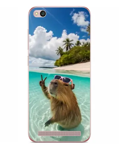 Чохол для Xiaomi Redmi 5A з картинкою «Капібара на морі» Чохол для Xiaomi Redmi 5A з картинкою «Капібара на морі»