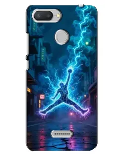 Чехол для Xiaomi Redmi 6 с картинкой «Jordan Gold Jumpman»