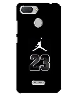 Чехол для Xiaomi Redmi 6 с картинкой «Jordan Flight 23»