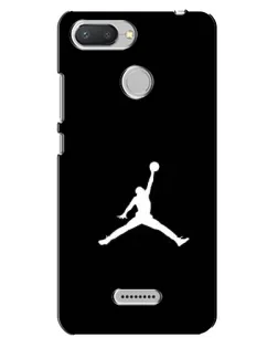 Чехол для Xiaomi Redmi 6 с картинкой «Jordan Silhouette»