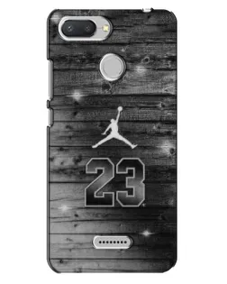 Чехол для Xiaomi Redmi 6 с картинкой «Jordan Carbon 23»