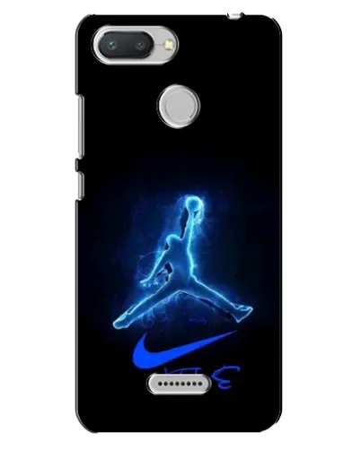 Чехол для Xiaomi Redmi 6 с картинкой «Jordan Neon Blue» Чехол для Xiaomi Redmi 6 с картинкой «Jordan Neon Blue»