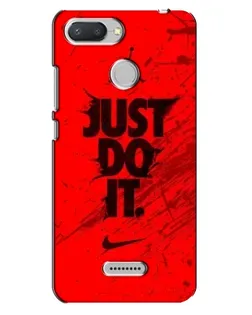 Чехол для Xiaomi Redmi 6 с картинкой «Nike Just Do It»