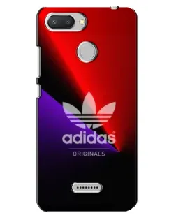 Чехол для Xiaomi Redmi 6 с картинкой «Adidas Red Neon»