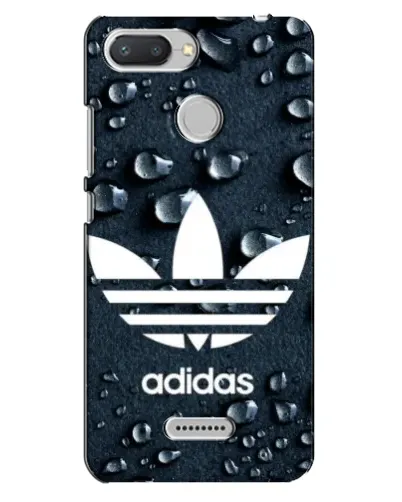 Чехол для Xiaomi Redmi 6 с картинкой «Adidas Trefoil Blue»