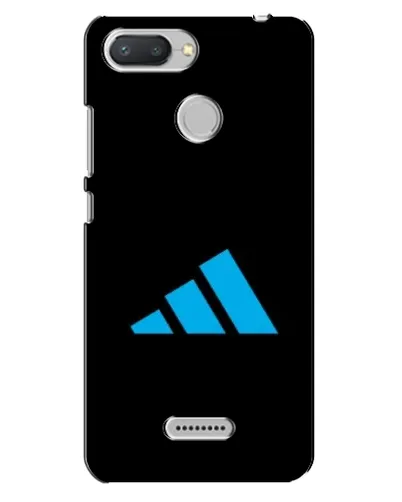 Чехол для Xiaomi Redmi 6 с картинкой «Adidas Cyan Logo»