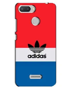Чехол для Xiaomi Redmi 6 с картинкой «Ретро блоки Adidas»