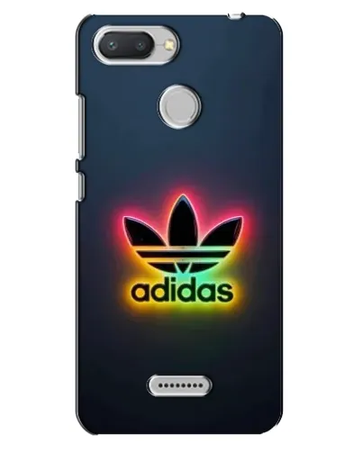 Чехол для Xiaomi Redmi 6 с картинкой «Неоновый Adidas»
