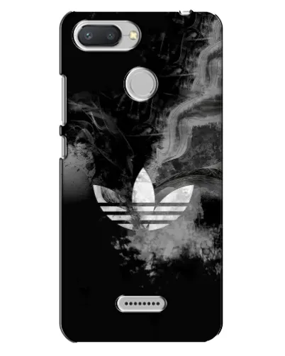 Чехол для Xiaomi Redmi 6 с картинкой «Абстрактный дым Adidas»