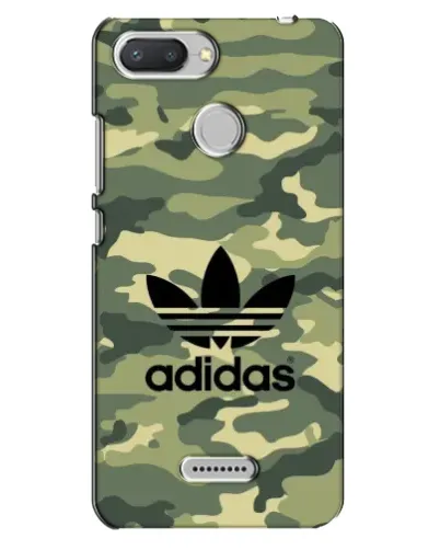 Чехол для Xiaomi Redmi 6 с картинкой «Милитари стиль Adidas»