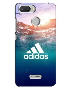 Чехол для Xiaomi Redmi 6 с картинкой «Океанская глубина адидас»