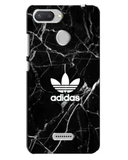 Чехол для Xiaomi Redmi 6 с картинкой «Белый мрамор Adidas»