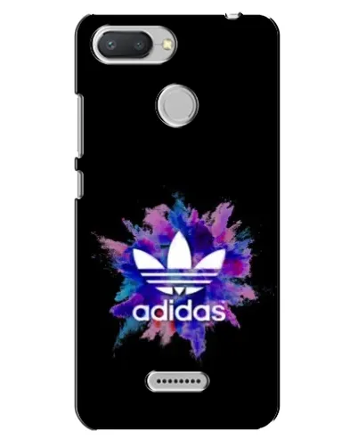 Чехол для Xiaomi Redmi 6 с картинкой «Взрыв красок Adidas»