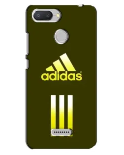 Чехол для Xiaomi Redmi 6 с картинкой «Оливковый градиент Adidas»