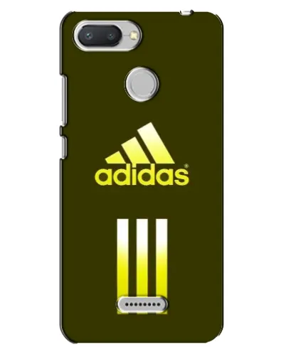 Чехол для Xiaomi Redmi 6 с картинкой «Оливковый градиент Adidas»